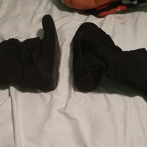 Black boots for kids